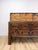 Antique Indian Dowry Chest 19th Century Brass Studs Iron Medieval Style Console For Sale - Image 9 of 12
