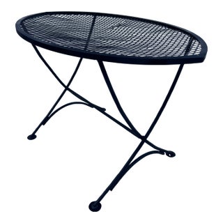 Tempestini MCM Patio Side Table, Attributed For Sale