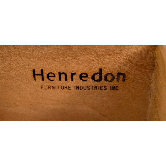 Henredon Three Drawer Mahogany Nightstand Chest For Sale - Image 16 of 16