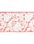 Transitional Sample, Scalamandre Coventry Embroidered Coral Tape For Sale - Image 3 of 3