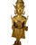 Asian Late 19th Century Gilded Bronze Standing Figure From Thailand For Sale - Image 3 of 6