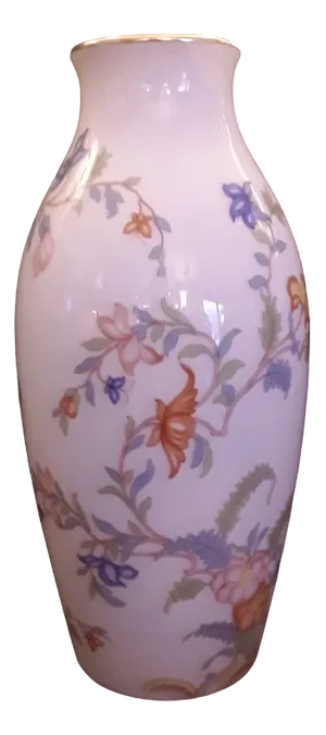 Vintage German Art Deco Vase in White Porcelain from Rosenthal, 1920s