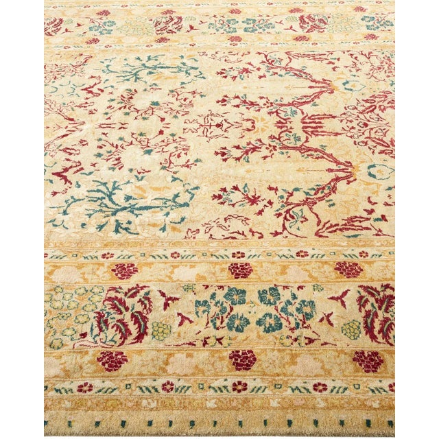 Solo Rugs Vintage Moroccan Hand Knotted Wool Area Rug, Gold - 6'0" X 8'9" For Sale - Image 4 of 9