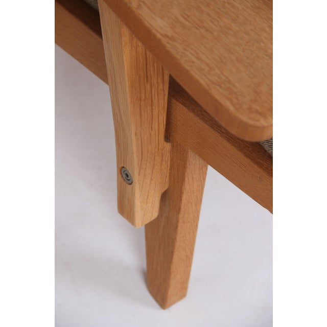 GE375 Modular Sofa in Oak by Hans J. Wegner for Getama, 1970s, Set of 4 For Sale - Image 6 of 16