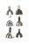 Industrial Industrial Dental Molds - Set of 12 For Sale - Image 3 of 3