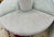 Contemporary Custom Round Upholstered Velvet Banquette Circular Sofa Ottoman For Sale - Image 3 of 6