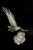 Large Majestic Rock Crystal Quartz Eagle Gemstone Sculpture For Sale - Image 12 of 12