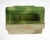 Late 20th Century Vintage Green Marbleized Ceramic Flush Mount Soap Dish For Sale - Image 5 of 7