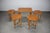 Mid-Century Modern Folding Table and Stools by Poul Hundevad, 1960s, Set of 5 For Sale - Image 6 of 12