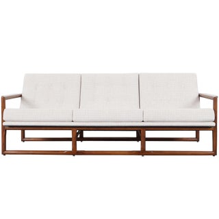 Mid Century "Cube" Sofa by Milo Baughman For Sale