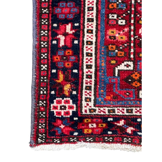 Tribal Vintage Persian Karajeh Wool Runner Rug 2’8” X 11’2” For Sale - Image 3 of 5