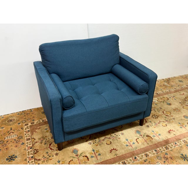 Design Plus Gallery presents the Teal Lilith Lounge Chair from Lifestyle Solutions. This is a highly durable accent chair...