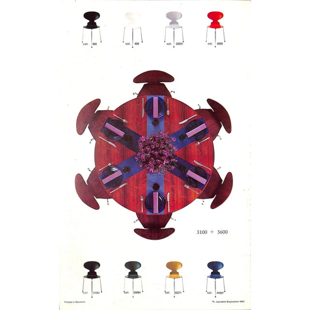 Paper Mid 20th Century Fritzhansen Furniture Book For Sale - Image 7 of 12