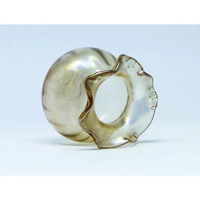 1960s Art Nouveau Style Vase from Muller Freres, France, 1960s For Sale - Image 5 of 6