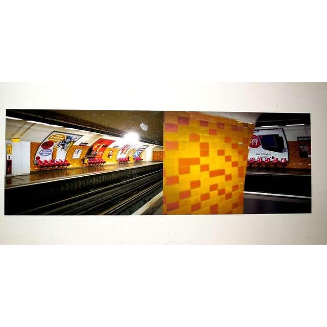 Nicoletta Munroe, Raspail Red, Paris Metro Series, 1998 For Sale