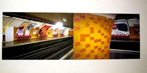 Nicoletta Munroe, Raspail Red, Paris Metro Series, 1998