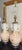Ceramic Pair of Large Vintage Crackle Glaze Porcelain Table Lamps With Brass Accents For Sale - Image 7 of 11