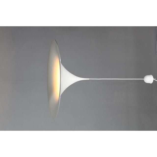 Semi Pendant Lamp by Claus Bonderup for Fog and Morup, 1970s For Sale - Image 9 of 12