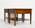 Brown Mid Century Transitional Side Tables, Single Drawer With Lower Shelf - A Pair For Sale - Image 8 of 10