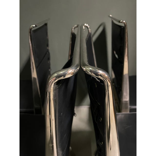 1980s Vintage Folding Chairs by Jean Prouvé for Tecta, 1983, Set of 4 For Sale - Image 5 of 9