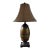 Uttermost Ceramic Table Lamp With Fabric Shade For Sale