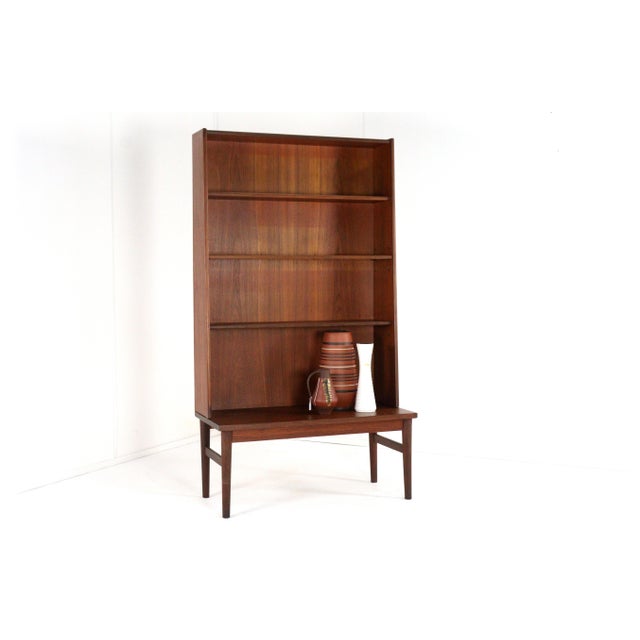 Wood Vintage Itzehoe Bookcase, 1960s For Sale - Image 7 of 10
