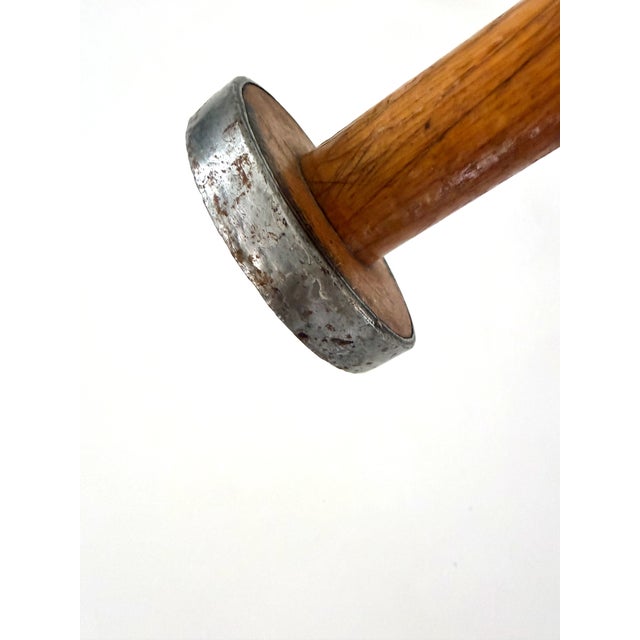 Antique Wood Spools, Set 3 For Sale - Image 12 of 12