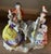 1930s Dresden Porcelain 18th Century Musicians Group Figurine, Hand-Painted This charming antique Dresden porcelain...