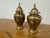 Hollywood Regency Brass Ginger Jar Urn Shaped Vessels + Lids, Set of Two For Sale - Image 3 of 12