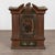 Folk Art Original Painted Swedish Hanging Cabinet, Dated 1800 For Sale - Image 3 of 9