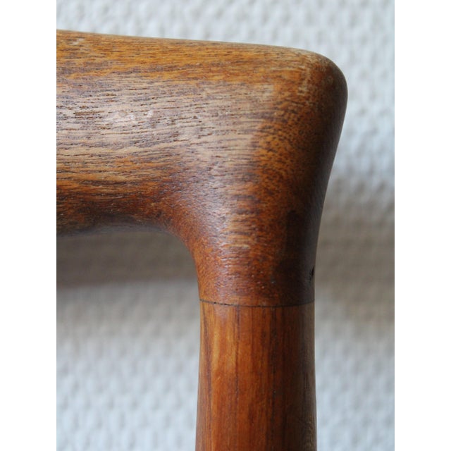 Arne Vodder Vintage Danish Dining Chairs by Arne Vodder for Vamø Sønderborg, 1960s, Set of 6 For Sale - Image 4 of 10