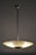 Bauhaus Chandelier in Chrome, Steel and Frosted Glass, Czech, 1940s For Sale - Image 10 of 13