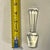 Pair Mid 20th Century Minimalist Clear Glass Decanters With Stoppers For Sale - Image 13 of 15