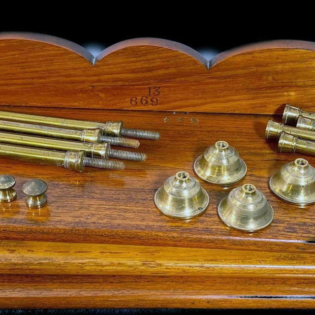 Victorian Teak and Brass Campaign Bookshelves, Army & Navy Store, "The Portable Library" Circa 1885 For Sale In Philadelphia - Image 6 of 8