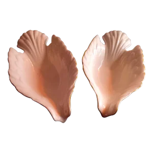 1980s Lenox Beige Porcelain Gold Trimmed Dove Shaped Candy Dishes- Set of 2