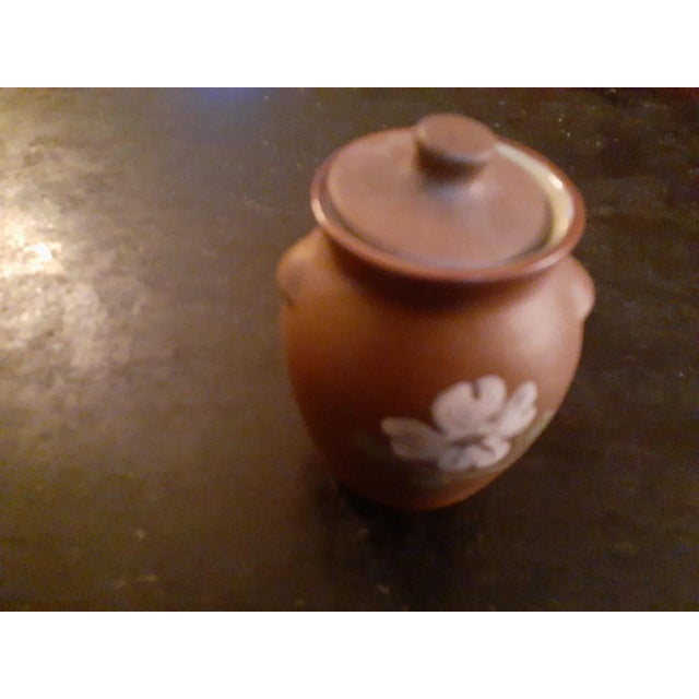 1970s Vintage Pigeon Forge Pottery Tennessee Creamer & Sugar Set- 2 Pieces For Sale - Image 5 of 7