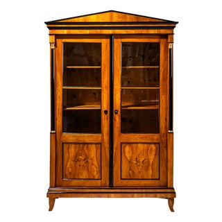 Antique Biedermeier Bookcase, 1815 For Sale