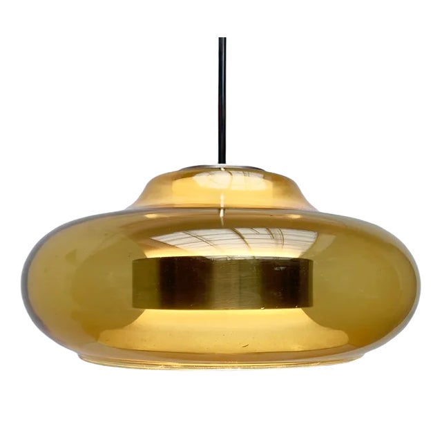 Mid-Century German Space Age Ufo Pendant Lamp from Doria, 1960s For Sale