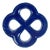 Deep Blue Glazed Stoneware Wall Relief from Gustavsberg, 1960s For Sale