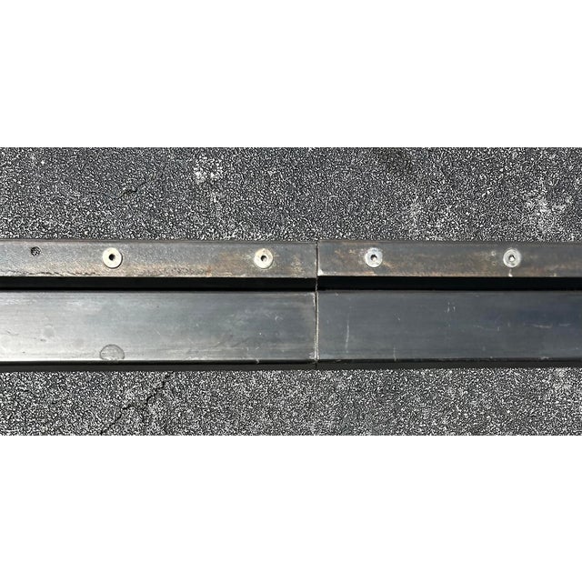 Ercole Home Large, Square Art Glass Mosaic Dining Table With Iron Base, Nyc For Sale - Image 10 of 15