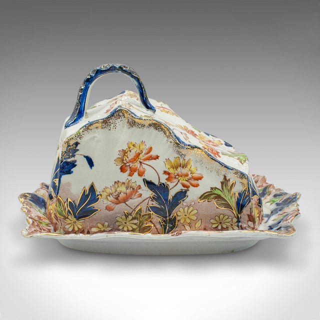 Late 19th Century 1890's Antique Decorative Cheese Keeper For Sale - Image 5 of 12