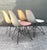 Salmon Vintage Eames “Eiffel Tower” Fiberglass Chairs - Set of 4 For Sale - Image 8 of 12