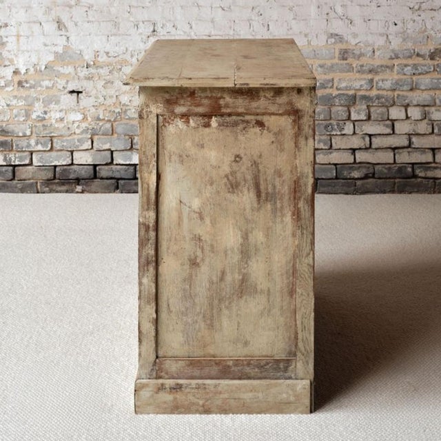 1950s French Oak Chest of Drawers With Bécassine Motif For Sale - Image 4 of 14