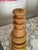 Wood Beech Candlestick 1 by Romain Des Bois For Sale - Image 7 of 9