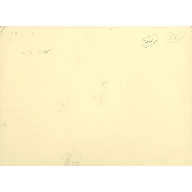 After William James Müller, Tent of Wandering Yurooks Xanthusc, 19th Century, Watercolour For Sale - Image 4 of 5