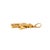 Late 20th Century Vintage 18k Yellow Gold 0.31ctw Ruby Eyes Diamond Movable Clown Drop Pendant For Sale - Image 5 of 8