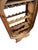 Rustic Freestanding Mexican Barrel-Style Wooden Wine Rack and Glass Holder, 1980 For Sale - Image 6 of 13