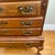 Maddox Colonial Reproductions Cherrywood Queen Anne Style Slant-Front Secretary Desk For Sale - Image 10 of 17