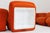Patate Modular Sofa in Orange Corduroy from Airborne, 1970s, Set of 7 For Sale - Image 13 of 14