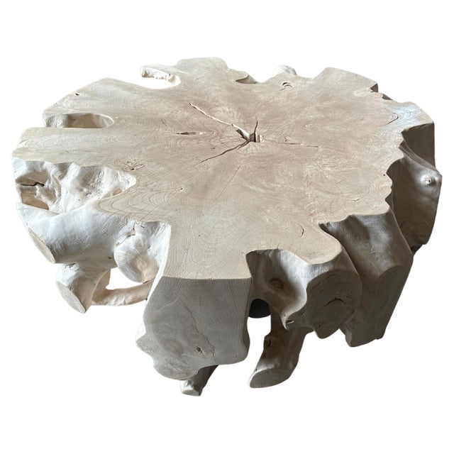 Reclaimed teak root coffee table. Hand carved into this beautiful shape whilst respecting the natural organic wood. We...